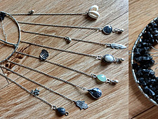 Summer Solstice ~ Stone Dreamcatcher - 11B