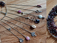 Summer Solstice ~ Stone Dreamcatcher (13B)