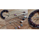 shop handmade stone and metal dream catcher - hangings