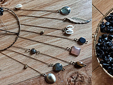 Summer Solstice ~ Stone Dreamcatcher (15C)