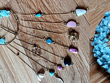 Summer Solstice ~ Stone Dreamcatcher - 2B