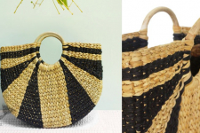 Kreo ~ Water Hyacinth Bag - Dune Beach Bag