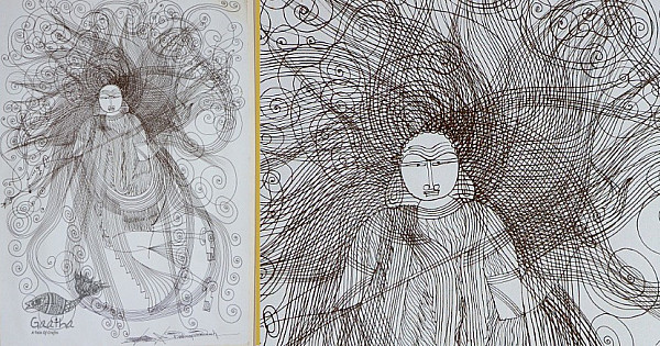 Surpur Art Painting - Raudra Avatar of Shiva | Gaatha