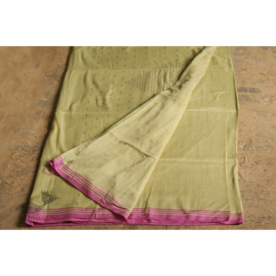 सूती ▦ Handloom Cotton Saree ~ 32