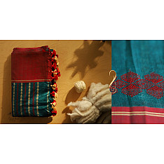 सूती ▦ Handloom Cotton Saree ~ 29