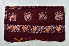 Vaamika ✲ Batik Cotton Saree ✲ B