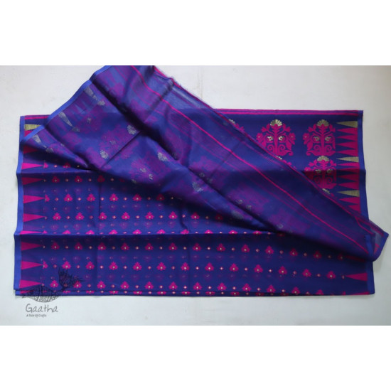 Indrani . इंद्राणी | Jacquard Hand loom ~ Dhakai Jamdani Saree ~ 6