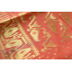 Jacquard Hand loom Dhakai Zari Jamdani Saree - Peach Orange