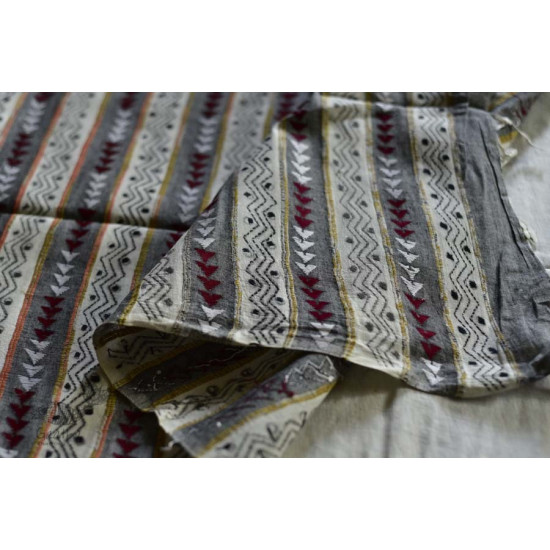 Indrani . इंद्राणी | Handloom Cotton Saree ~ Kantha work ~ 12