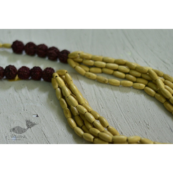 Indrani . इंद्राणी | Wooden Beads Necklace ~ 17