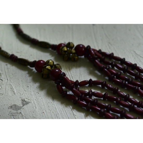 Indrani . इंद्राणी | Wooden Beads Necklace ~ 19