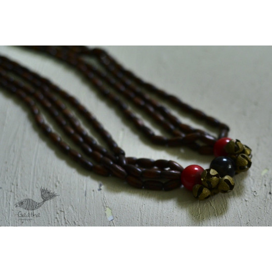 Indrani . इंद्राणी | Wooden Beads Necklace ~ 20