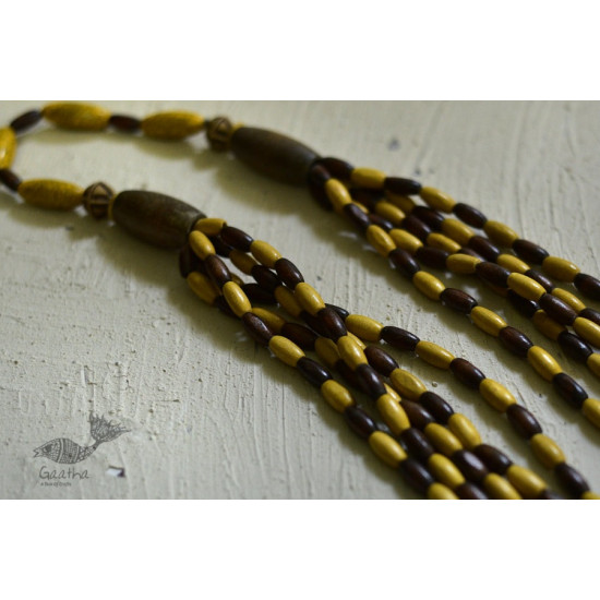 Indrani . इंद्राणी | Wooden Beads Necklace ~ 21