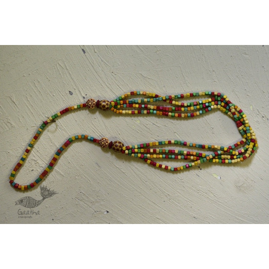 Indrani . इंद्राणी | Wooden Beads Necklace ~ 22