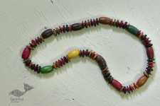 Indrani . इंद्राणी | Wooden Beads Necklace ~ 23