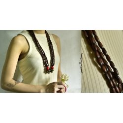 Indrani . इंद्राणी | Wooden Beads Necklace ~ 20