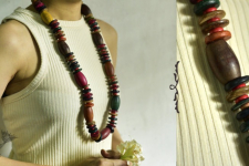 Indrani . इंद्राणी | Wooden Beads Necklace ~ 23