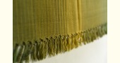 shop handloom wool stole in Green & Yellow Shades