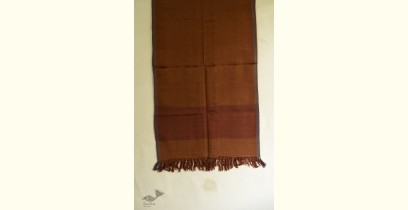 Kilmora  ✜ Handwoven Woolen Stole - Brown