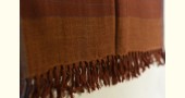 shop handwoven woolen stole Brown