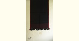 Kilmora  ✜ Handloom Woolen Striped Stole - Black