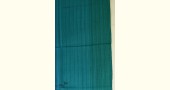 shop handloom woolen striped stole - Peacock Blue Color