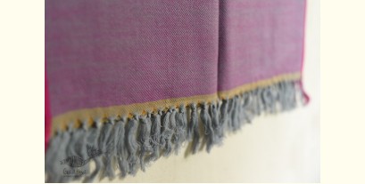 Kilmora  ✜ Handwoven Woolen Stole - Pink