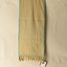 Mountain Loom ✜ Pure Cotton Handloom Scarf - Beige