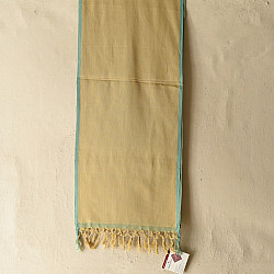 Mountain Loom ✜ Pure Cotton Handloom Scarf - Beige