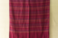 Kilmora | Handwoven Woolen Stole - Magenta