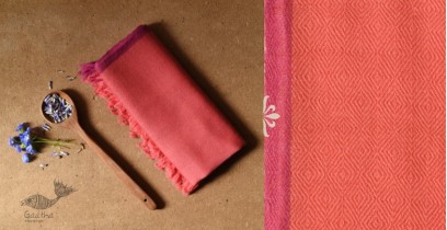 Kilmora | Hand Spun Wool Stole - Carrot Red
