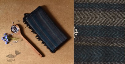 Kilmora | Hand Spun Woolen Carbon Black Stole