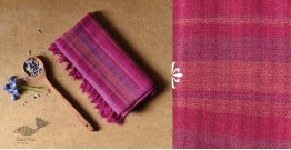 Kilmora | Handwoven Woolen Stole - Magenta