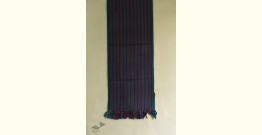 Cold Hands, Warm Heart.. Handwoven Wool Scarf - Blue