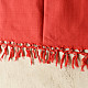 Buy Himalayan Handloom Pure Cotton Red Stole