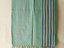 Mountain Loom ✜ Handloom Cotton Stripe Stole