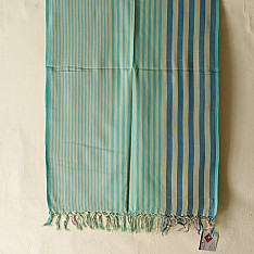 Mountain Loom ✜ Handloom Cotton Stripe Stole