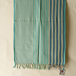 Mountain Loom ✜ Handloom Cotton Stripe Stole