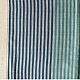 Buy Himalayan Handloom Cotton Stole Blue Stipes