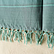 Buy Himalayan Handloom Cotton Stole - Green