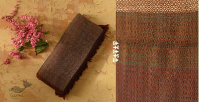 Stay Cozy | Uttarakhand Wool - Handloom Shawl - Walnut Brown