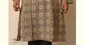 Advay : अद्वय  | Ajrakh printed - Cotton long kurta - 5