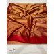 Handwoven Chanderi Silk Full Zari Saree - Red & Golden