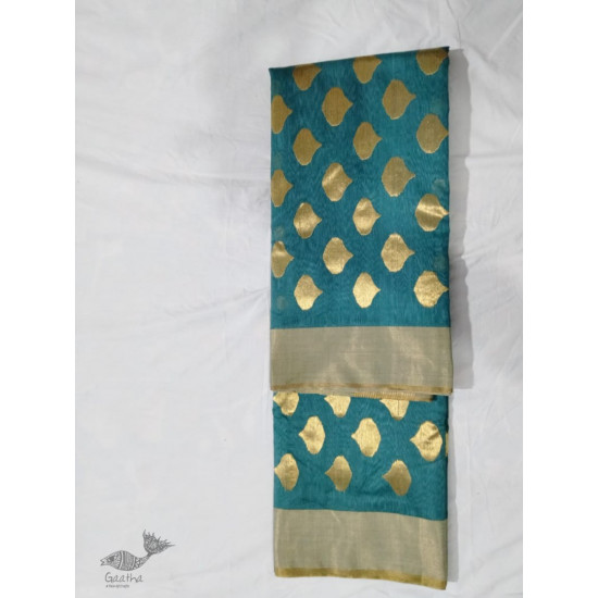 online shop handwoven chandri silk saree