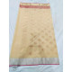 online shop handwoven chandri silk saree  Light Yellow