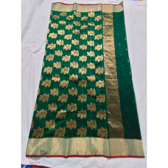 online shop handwoven chandri Silk Full Jaal Saree