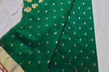 Padmapriya | Handwoven Chanderi Silk Full Jaal Saree