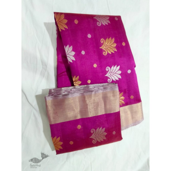 online shop handwoven chandri silk saree