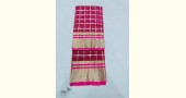 online shop handwoven chandri Dark Pink saree