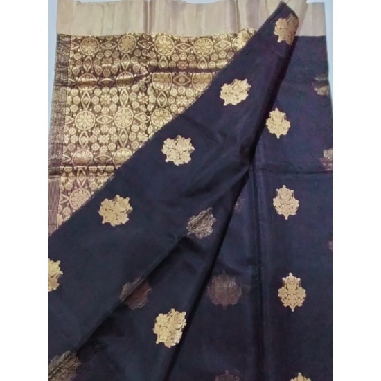 online shop handwoven chandri silk saree